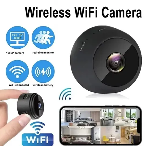 BMAD A9 Mini WiFi Security Camera 1080P HD Wireless Home Surveillance Camera