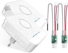 Wireless Doorbell Extension Set Receiver + Universal Radio Converter 3-