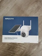 ARCCTV Solar Wireless Security Camera Smart Battery Powered Outdoor Camera 