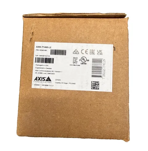 AXIS P1468-LE 4K Outdoor Bullet Camera