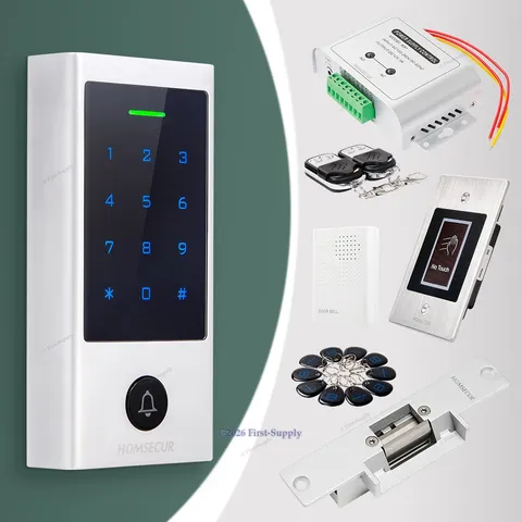 HOMSECUR Weatherproof IP66 APP WIFI Password RFID Access Control Anti-Tamper