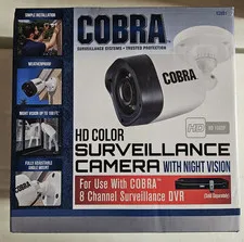 Cobra 1080p HD Surveillance Security Camera 63891 Brand New Sealed