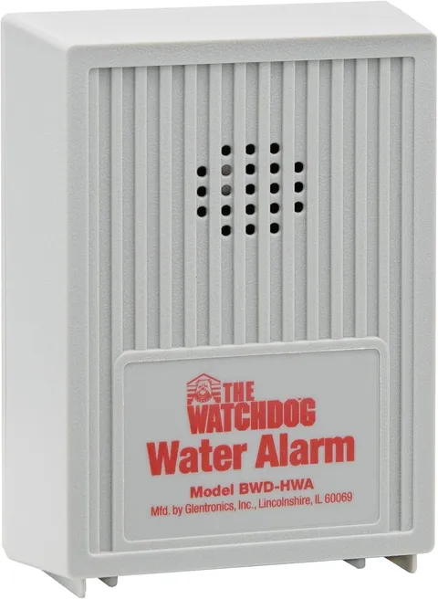 The  110 dB Water Alarm w/Detachable Sensor for Hard-to-Reach Areas (BWD-HWA)