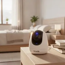 AI Baby & Pet Monitoring Camera with 2K HD Video and Night Vision Capabilities