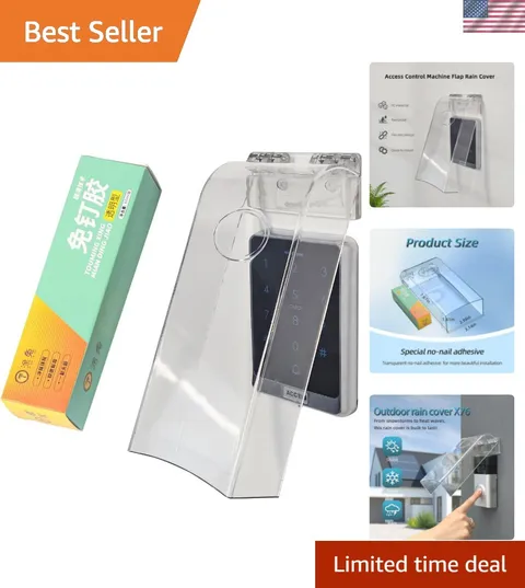 Plastic Flip Lock outdoor weatherproof keypad cover,Door Access Control Rain ...