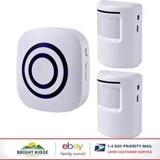 Wireless Home Security Alarm with Multiple Ringtones and Easy Installation