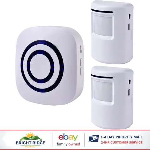 Wireless Home Security Alarm with Multiple Ringtones and Easy Installation