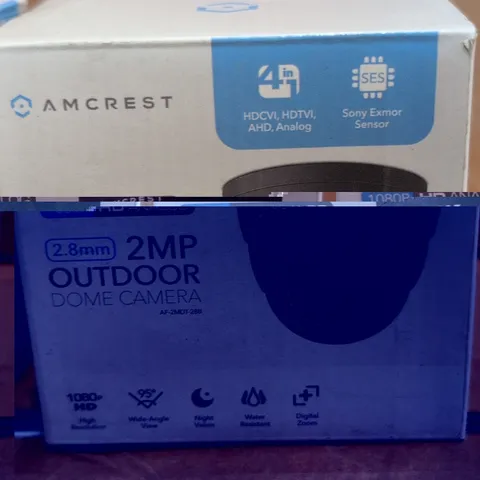 Amcrest AF-2MDT-28B Outdoor Dome Analog Camera 1080p Night Vision 2.8mm