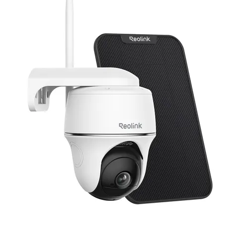 Reolink Argus PT 5MP Battery Camera Pan Tilt Outdoor with Solar Smart Detection