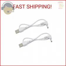 PDEEY 1FT Short Power Cord for Ring Stick up Cam Plug-in Security Camera, Chargi