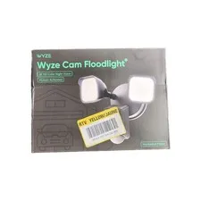 Wyze Cam Floodlight V2 2K HD Color Night Vision Motion Activated Wired