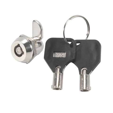 12mm Threaded Keyed Quarter Turn Cam Lock for Drawer Box Locker X9H93072