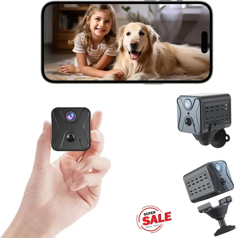 #1 Best Mini Camara Espia Seguridad Oculta Grabador Oculto Detector Movimiento.