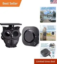 Expand Your Security: 1/2 Mile Solar Driveway Alarm with 16 Sensor Capacity