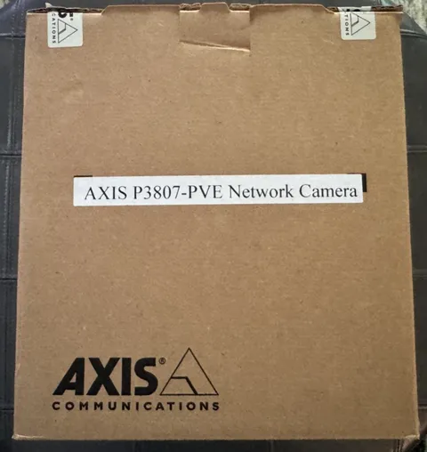 Axis P3807-PVE Network Camera, P/N 01048-001-New in Open Box