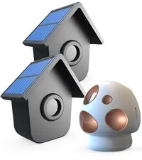 Driveway Alarm- Driveway Alarms Wireless Outside Weatherproof Solar Motion Se...