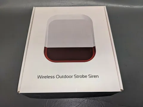 NEW NEVER USED iGet Security Wireless Outdoor Strobe Siren (303)