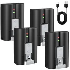 4X Replace V4 Ring Battery For Ring Doorbell Plus 5F77E9,Video Doorbell 2/3/4 US