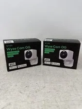 2-Pack Wyze Cam OG Wyze Cam Indoor/Outdoor OG Security Camera - White