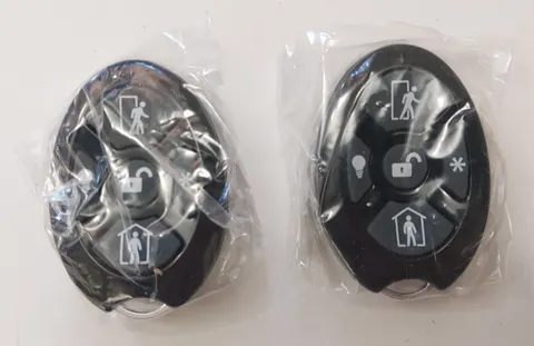 ALULA RE100-5 5 Button Key Fob Remote Qolsys 319Mhz GE / Interlogix Compatible