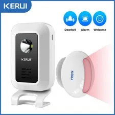 Wireless Driveway Alarm Infrared Motion Sensor Home Garage Alert Security System