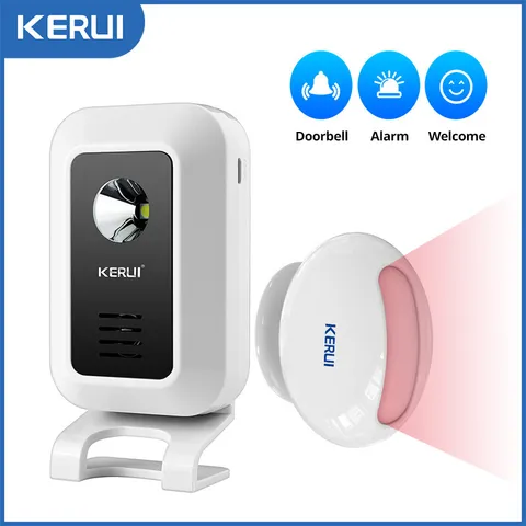 Wireless Driveway Alarm Infrared Motion Sensor Home Garage Alert Security System