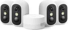 eufy eufyCam C35 4Cam Kit Wireless Indoor/Outdoor Security Camera Magnetic Mount