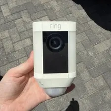 Ring 5AT3S8 Spotlight Cam 1080p White HD Security Camera #U2583
