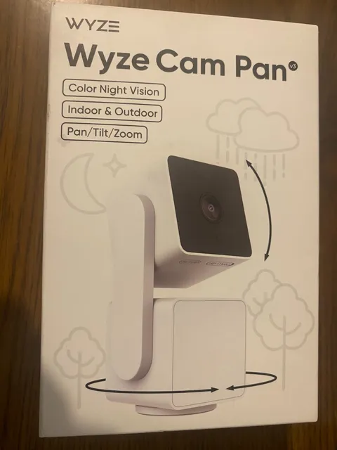 Wyze Cam Pan V3 1080p Indoor/Outdoor Wi-Fi Pan Tilt Zoom Smart Home Camera NEW