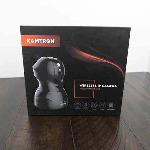 KAMTRON Model 826 Wireless IP Camera 2M Pixels Black