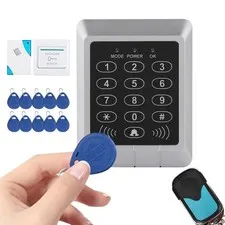 Electric Magnetic Door Lock Access Control Card Password Door Security System