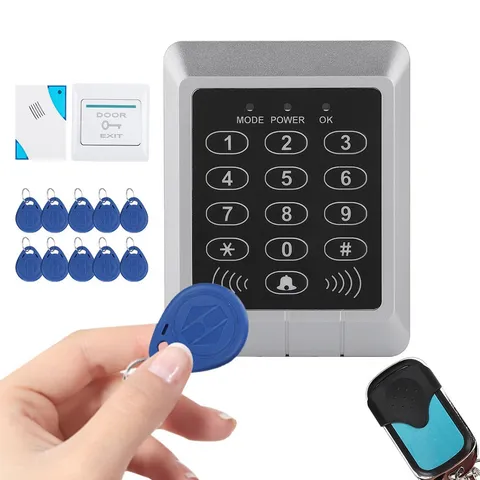Electric Magnetic Door Lock Access Control Card Password Door Security System