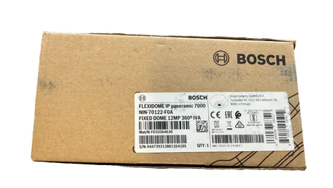 Bosch NIN-70122-FOA Flexidome IP Panoramic 7000 12MP Camera 360º IVA