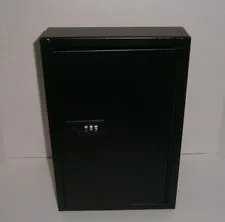 New Combination Lock Metal Key Storage Cabinet Wall Mounted 40 Key Tags