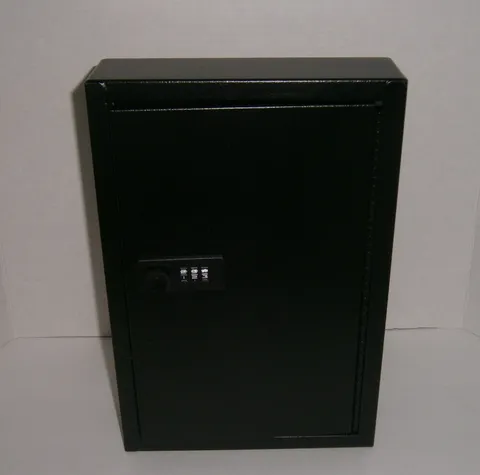 New Combination Lock Metal Key Storage Cabinet Wall Mounted 40 Key Tags