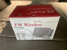 RadioShack Wireless FM Intercom Three-Phase Compatible 43-493 White New Open Box