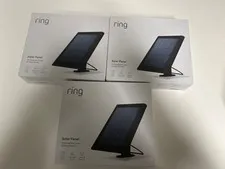 3x Ring Solar Panel (Compatible with Spotlight & Stick Up Cam Battery)