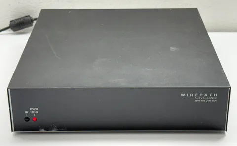 Wirepath WPS-100-DVR-4CH 4 Channel Security Camera Surveillance Box UNTESTED