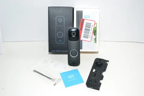 Blink Video Doorbell BDM00200U Black 1080p WiFi Wireless Camera Alexa Security