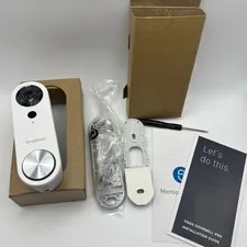 SimpliSafe Video Doorbell Pro SSDB3 Wired Security Camera White 1080p NEW