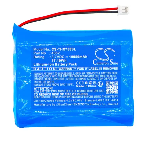 BATTERIE 10050mAh Type 4652 For Technaxx TX-75, Sender TX-75, 4648