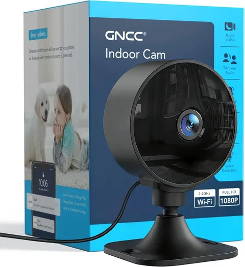 2.4Ghz Indoor Security Camera for Home, 1080P Baby & Pet Cam, GC3B-1P | Baby & P