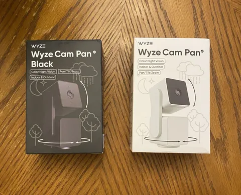 Wyze Pan Cam v3 - SET OF 2 (BLK & WHT) Indoor & Outdoor Wireless Security Camera