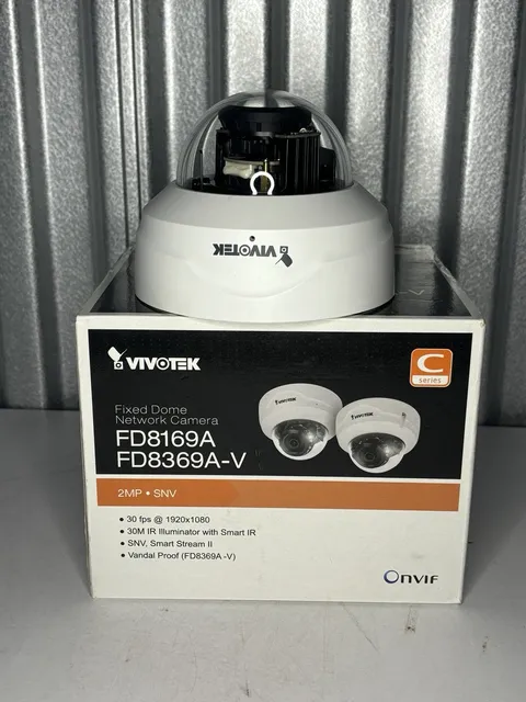 Vivotek FD8169A Fixed Dome Network Camera, Camera Only