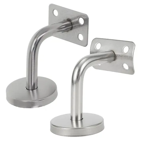Handrail Bracket Stainless Steel Brackets Wall Support Easy Installation