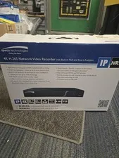 Speco N4NRL2TB 4 Channel 4K H.265 NVR  4 Built-In PoE Ports,1 SATA- 2TB
