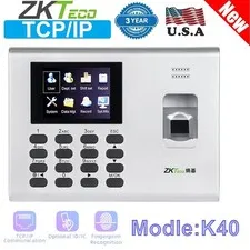ZKteco K40 Biometric Fingerprint Time Clock Attendance Access Control System