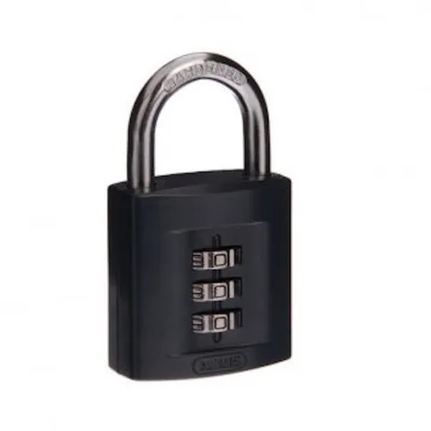 ABUS Lock Padlock  -158/40 -40mm -Resettable Combination Padlocks-FREE POST