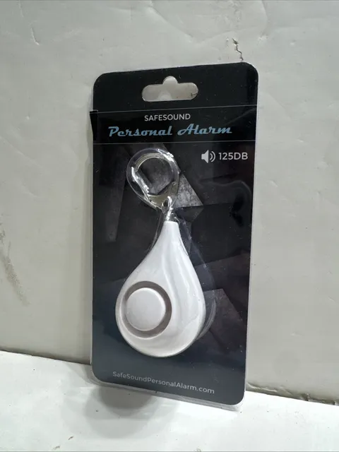 SafeSound Personal Alarm Keyring~White~Safe Sound~125DB