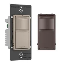 Radiant Occupancy Sensor Switch, Nickel, Dark Bronze 1 Pack